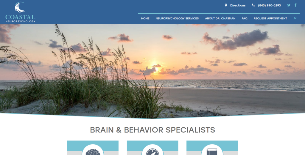 Coastal Neuropsychology - Appnet New Media Studio